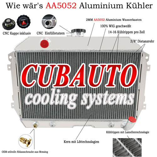 Reihe 62mm aluminium - 62mm, kühler