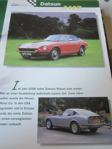 Traumauto datenblatt datsun - traumauto,