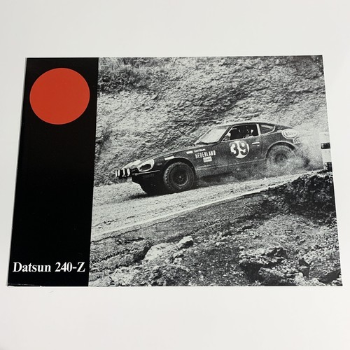 Datsun 240 faltprospekt 4p - datsun,